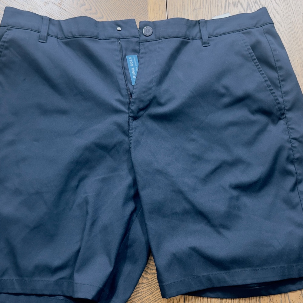 Men's Puma Navy Golf Shorts